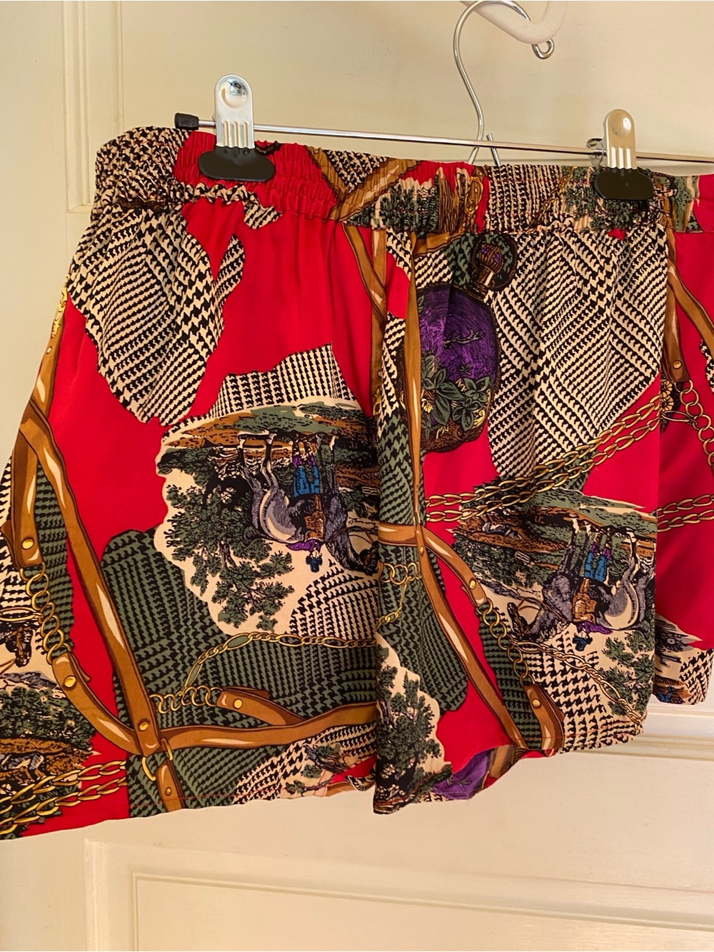 RARE Vintage Victoria’s Secret Upscale Label1 London 100% Silk Equestrian BoxerM